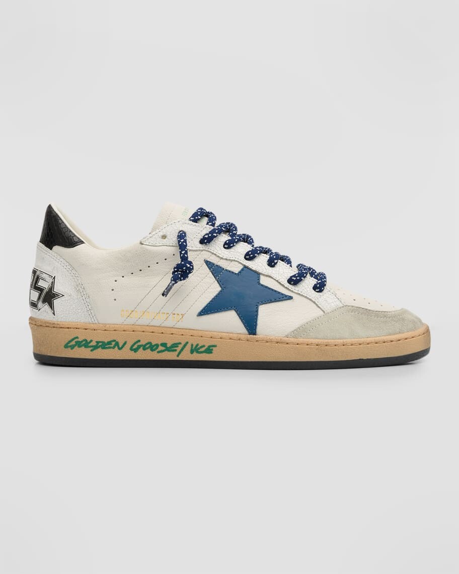 

Мужские кожаные низкие кеды Ballstar Golden Goose
