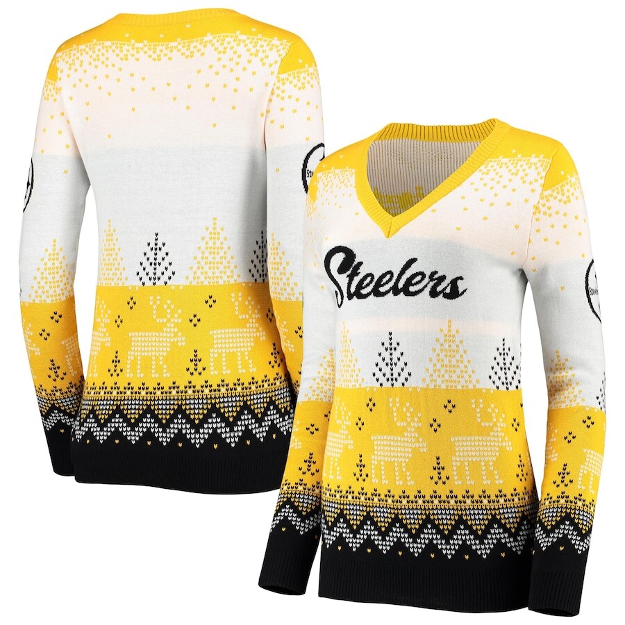 

Свитер FOCO Pittsburgh Steelers, белый