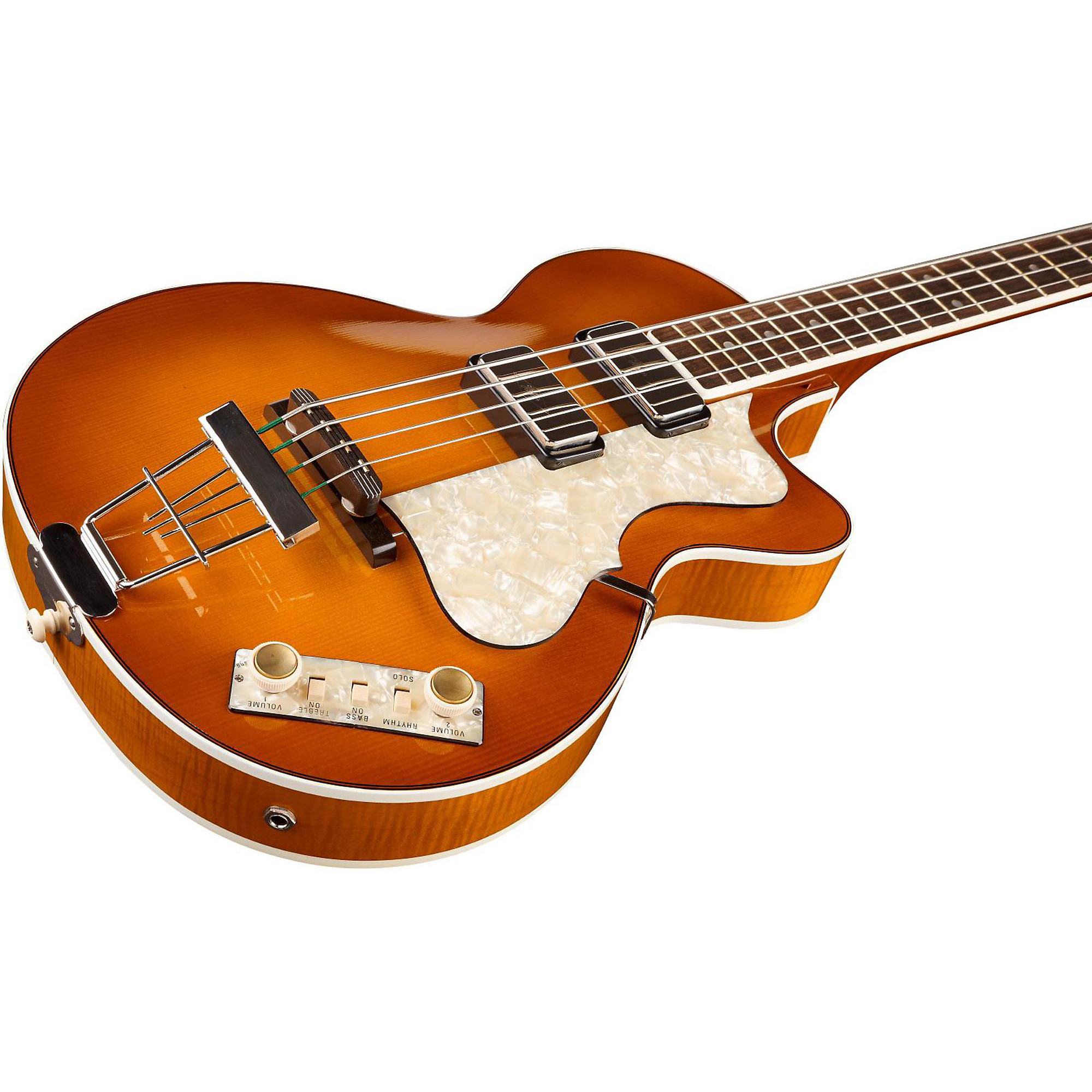 цена Hofner H500/2 Club Bass LTD Темная скрипка