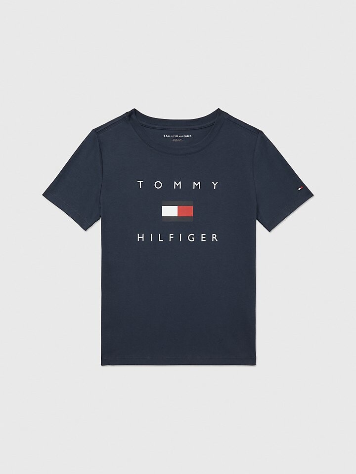 

Детская футболка с логотипом Tommy Hilfiger