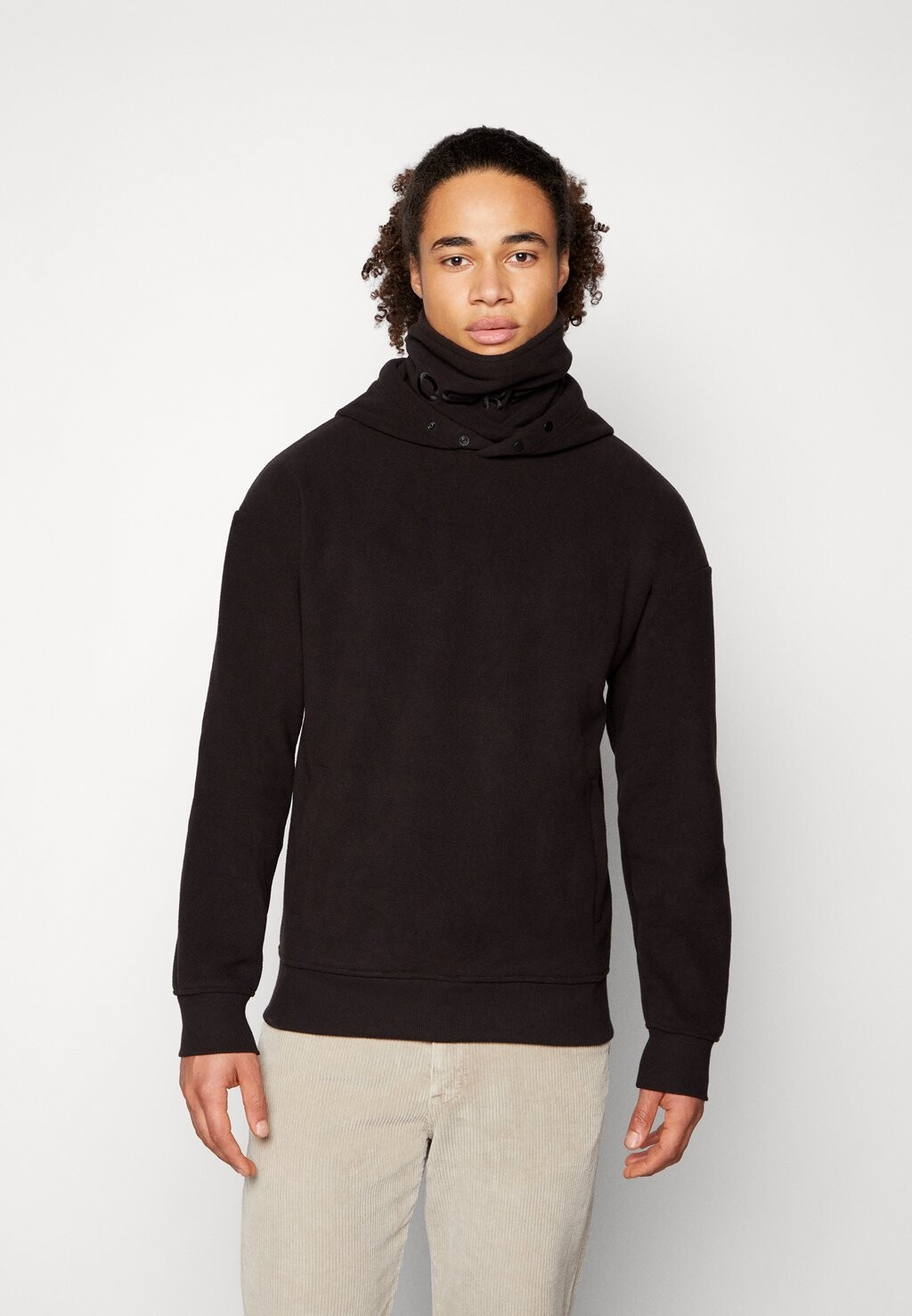 

Джемпер из флиса Jack & Jones, черный