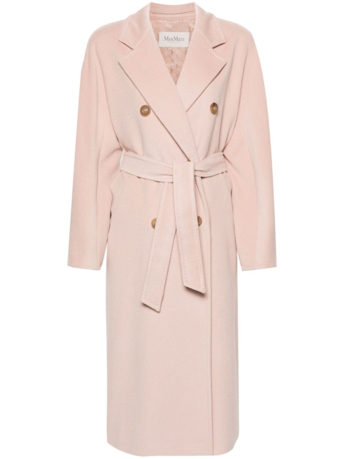 

Max Mara двубортное пальто Madame, розовый
