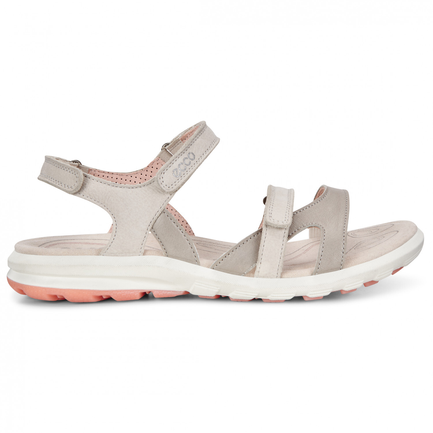 

Сандалии Ecco Women's Cruise II, цвет Siver Grey/Gravel/Rose Dust