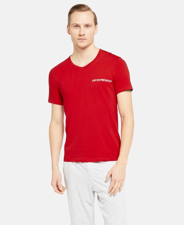 

Футболки, упаковка 2 шт. Emporio Armani, красный