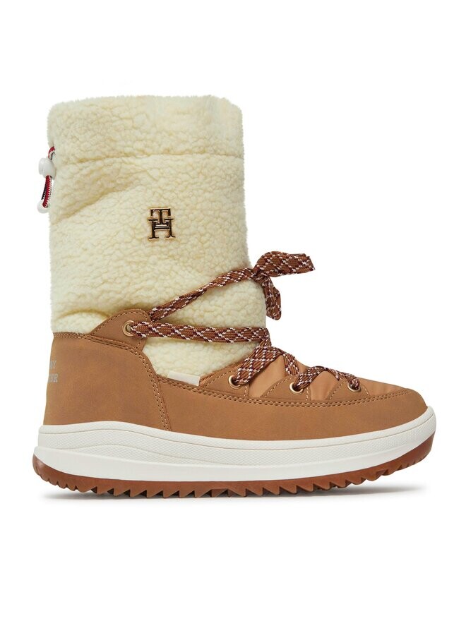 

Снегоступы T3A6-33066-1629 S Tommy Hilfiger, экрю/коричневый