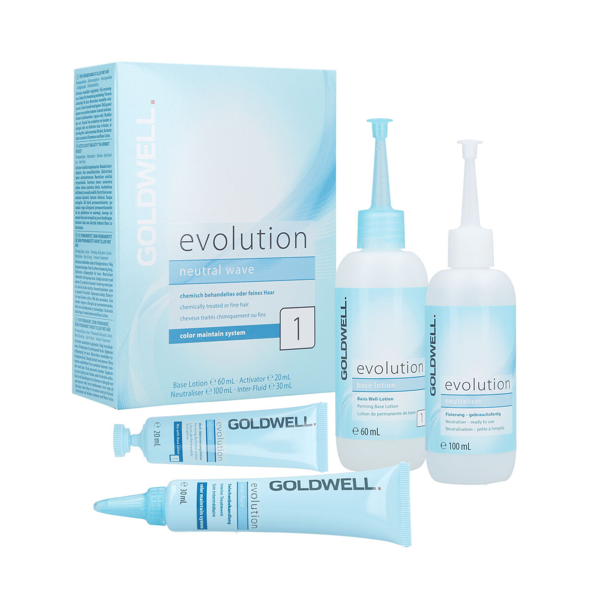 

GOLDWELL, EVOLUTION, 1 НАБОР Набор для химической завивки (тип 1), 1 шт