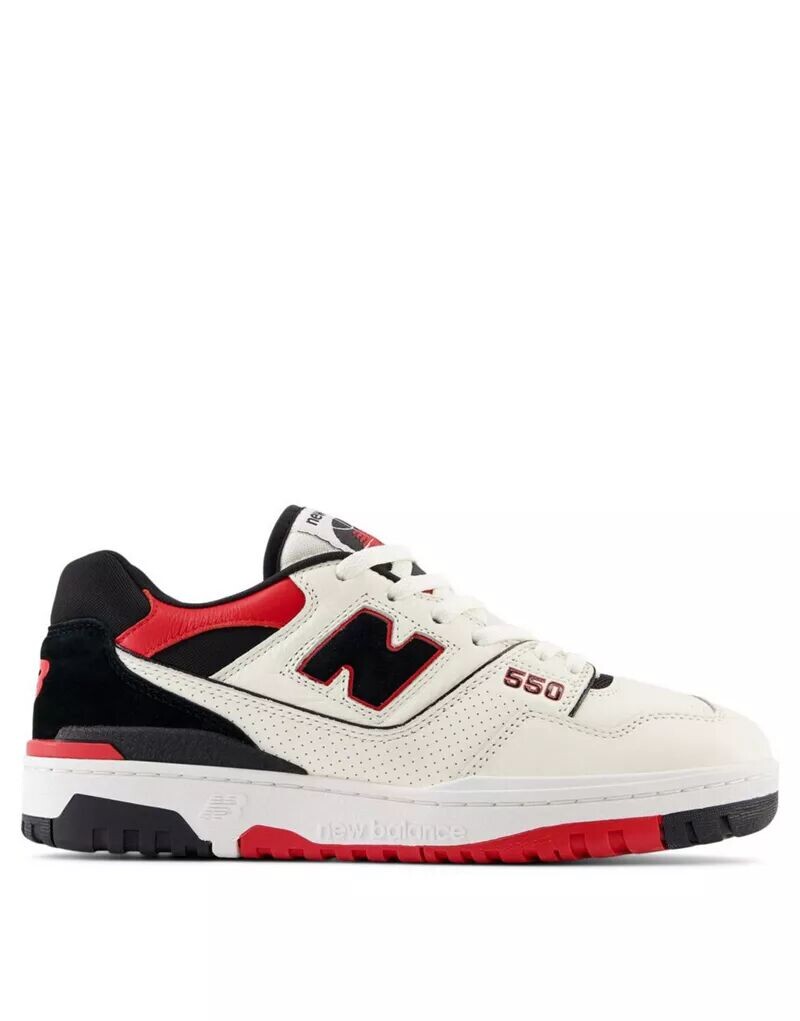 

Белые кроссовки New Balance 550