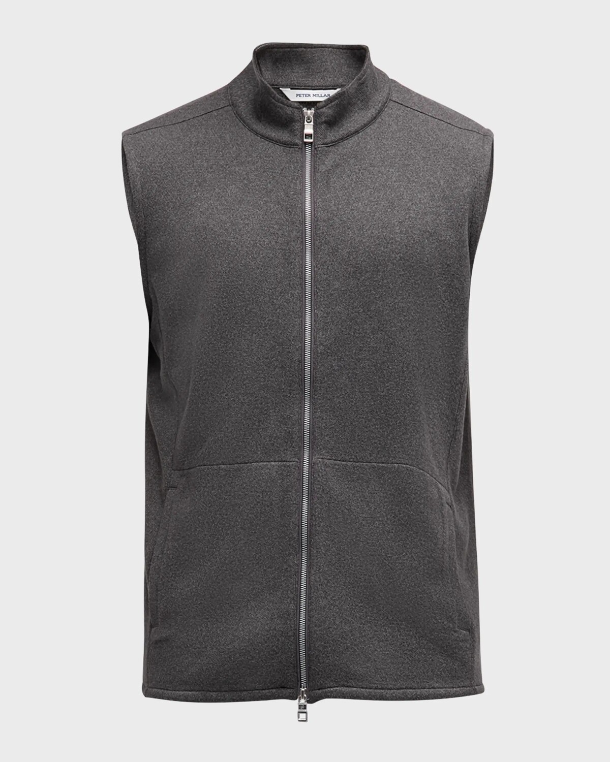 

Мужской флисовый свитер с короной Peter Millar, цвет Iron