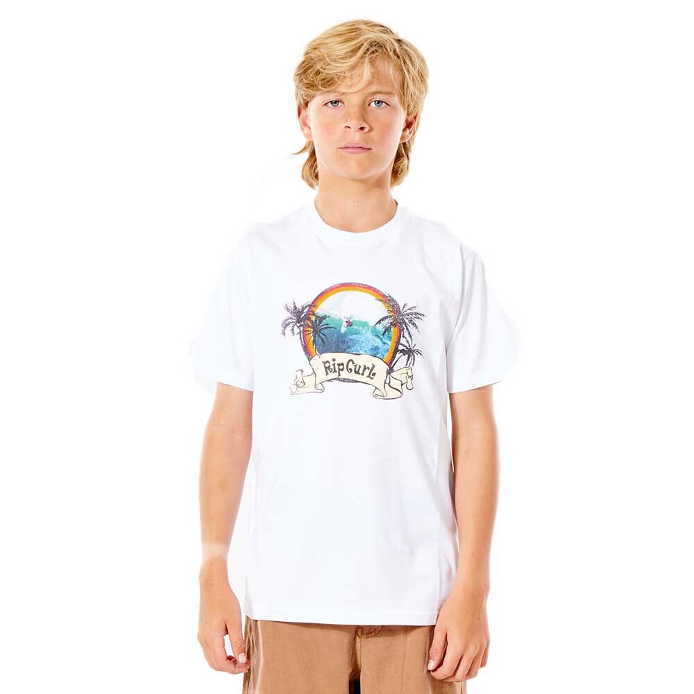 

Футболка с коротким рукавом Rip Curl Action, белый