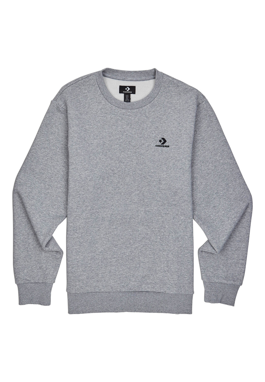 

Толстовка Converse Embroidered SC CREW BB VGH, серый