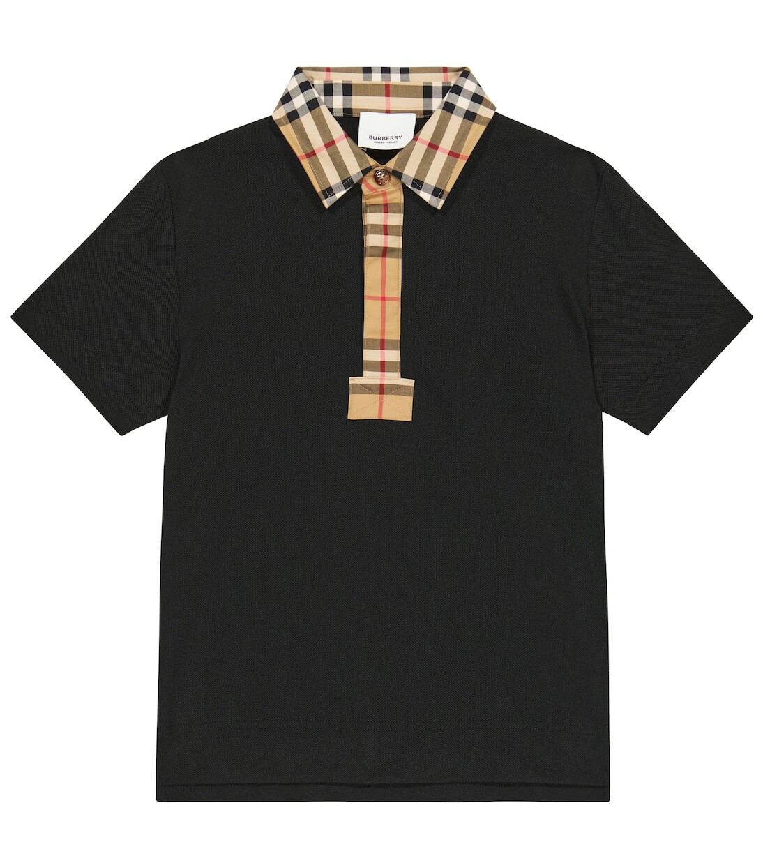 

Рубашка-Поло в клетку Vintage Check Burberry, мультиколор