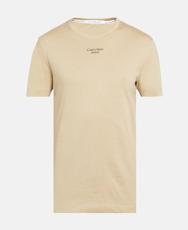 

Футболка Calvin Klein Jeans, бежевый