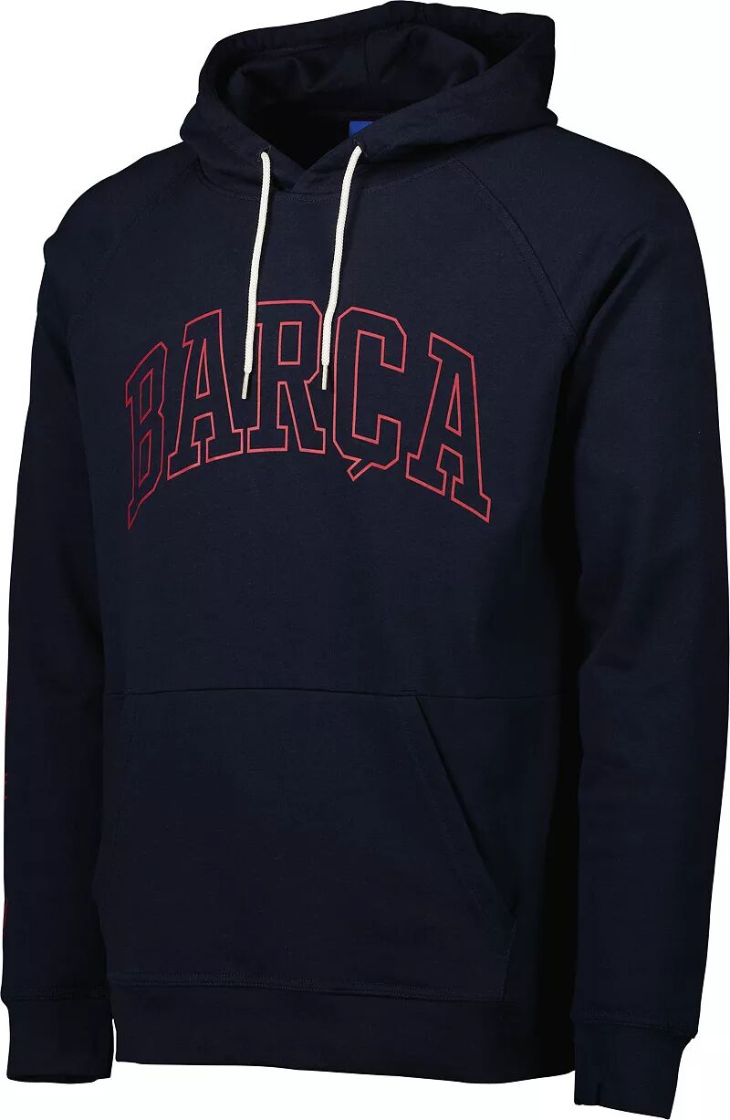 Sport Design Sweden ФК Барселона Темно-синий пуловер с капюшоном с надписью