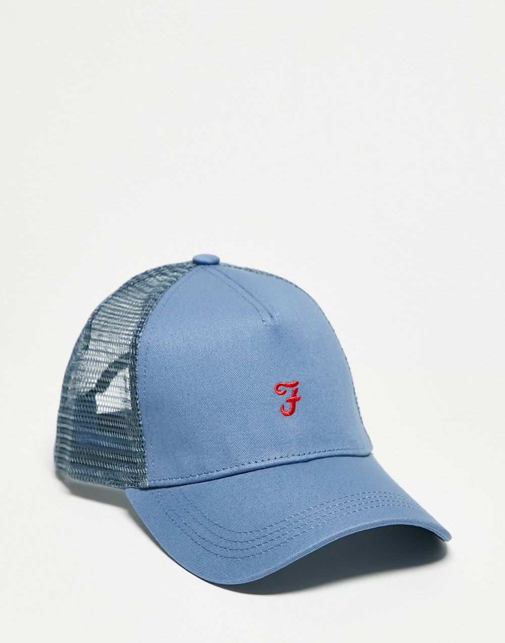 Синяя кепка с логотипом Farah кепка с логотипом oneal черн синяя