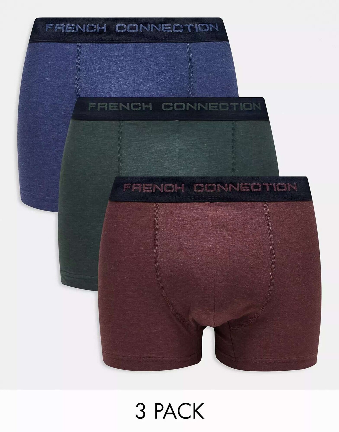 

Три пары плавок French Connection черного цвета