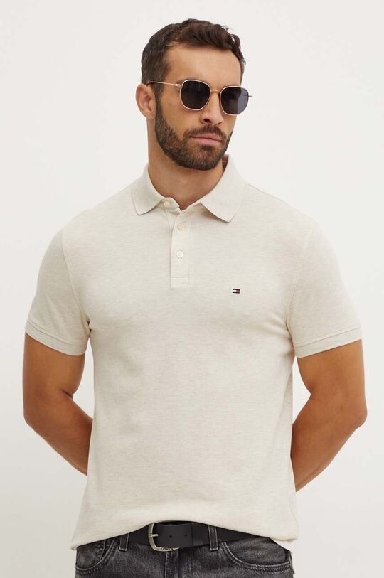 

Поло Tommy Hilfiger, бежевый