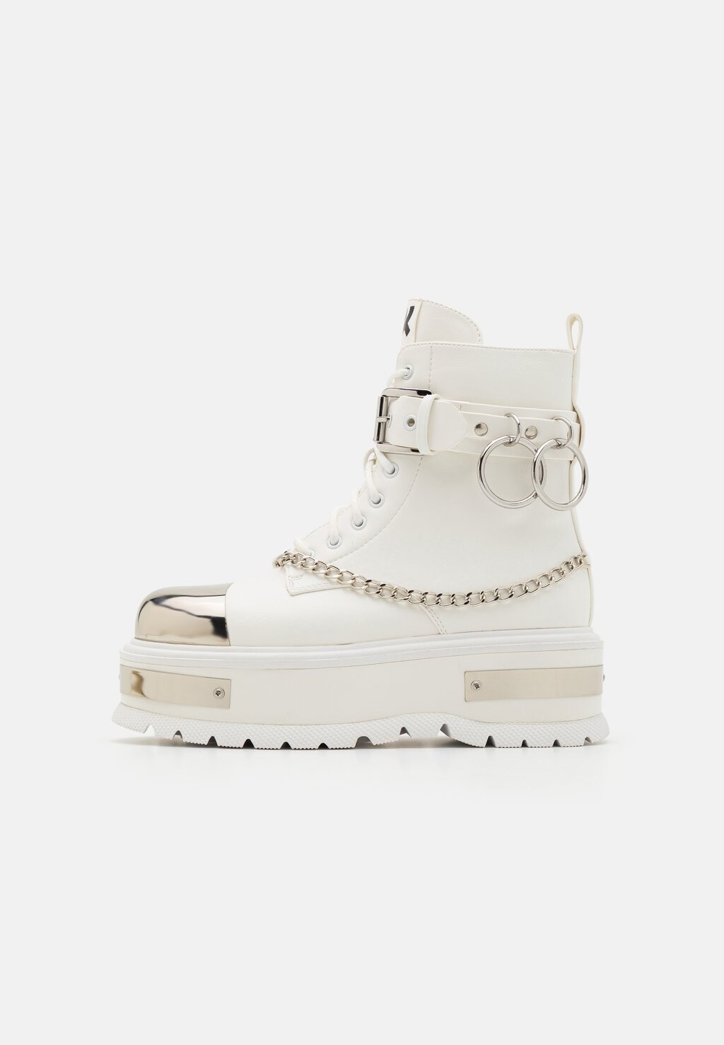 

Ботильоны на платформе BORIN HARDWARE PLATFORM BOOTS Koi Footwear, цвет white
