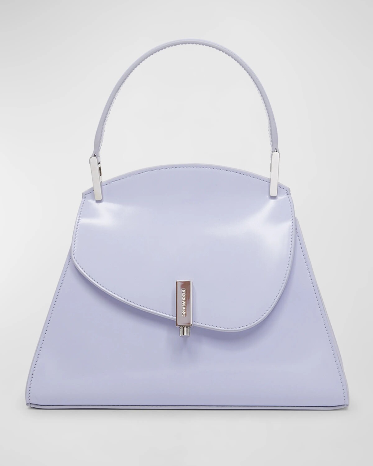 

Кожаная сумка Prisma с верхней ручкой Ferragamo, цвет Lavender
