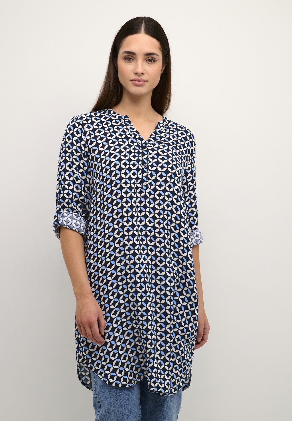 Платье Camisero Kaffe KAIDA, графический ретро-принт футболка nike with retro chest print голубой