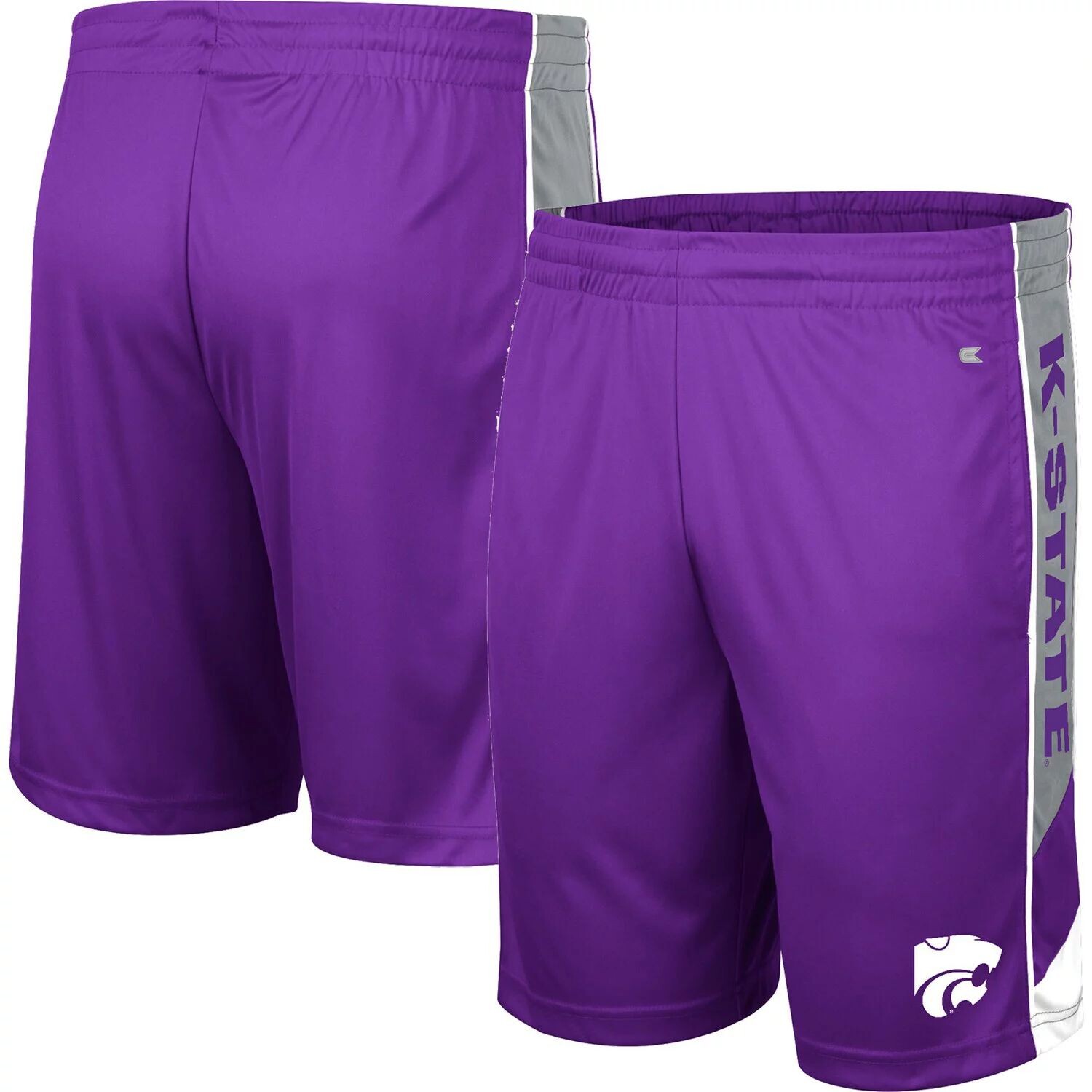 

Мужские фиолетовые шорты для бассейна Kansas State Wildcats Colosseum