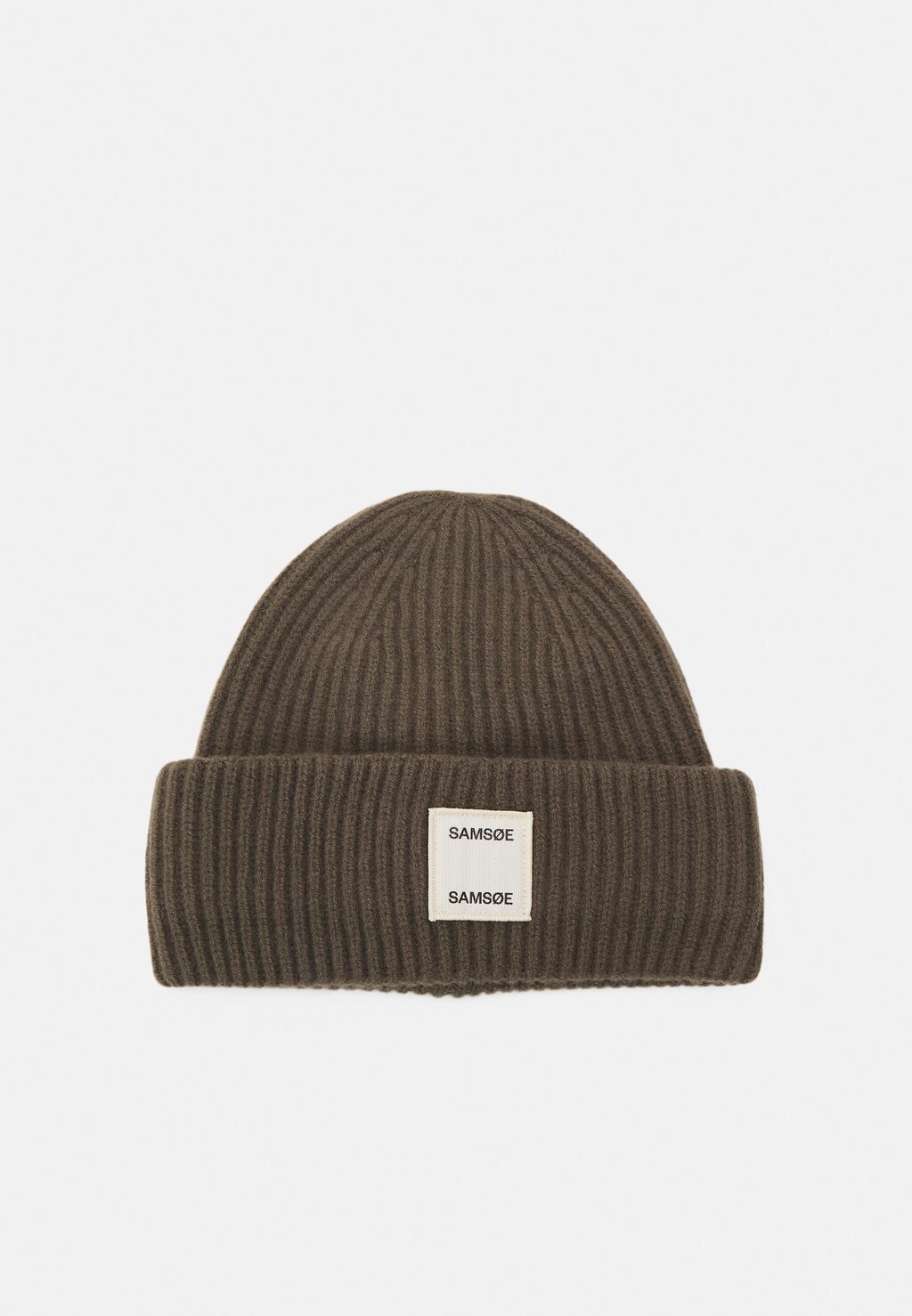 

Шапка BEANIE Samsøe Samsøe, цвет CROCODILE