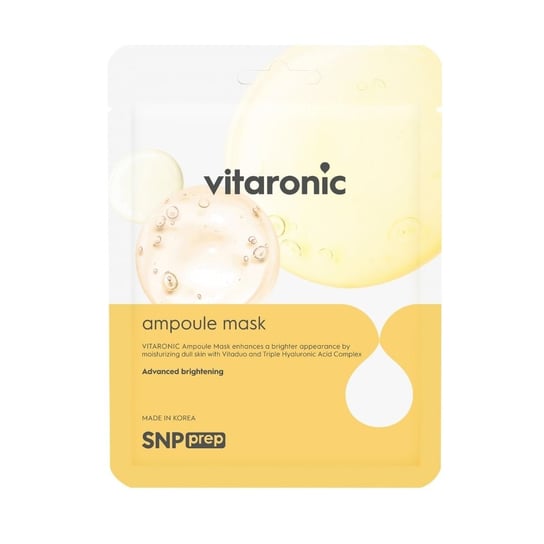 цена Осветляющая тканевая маска, Ампульная маска SNP Prep Vitaronic