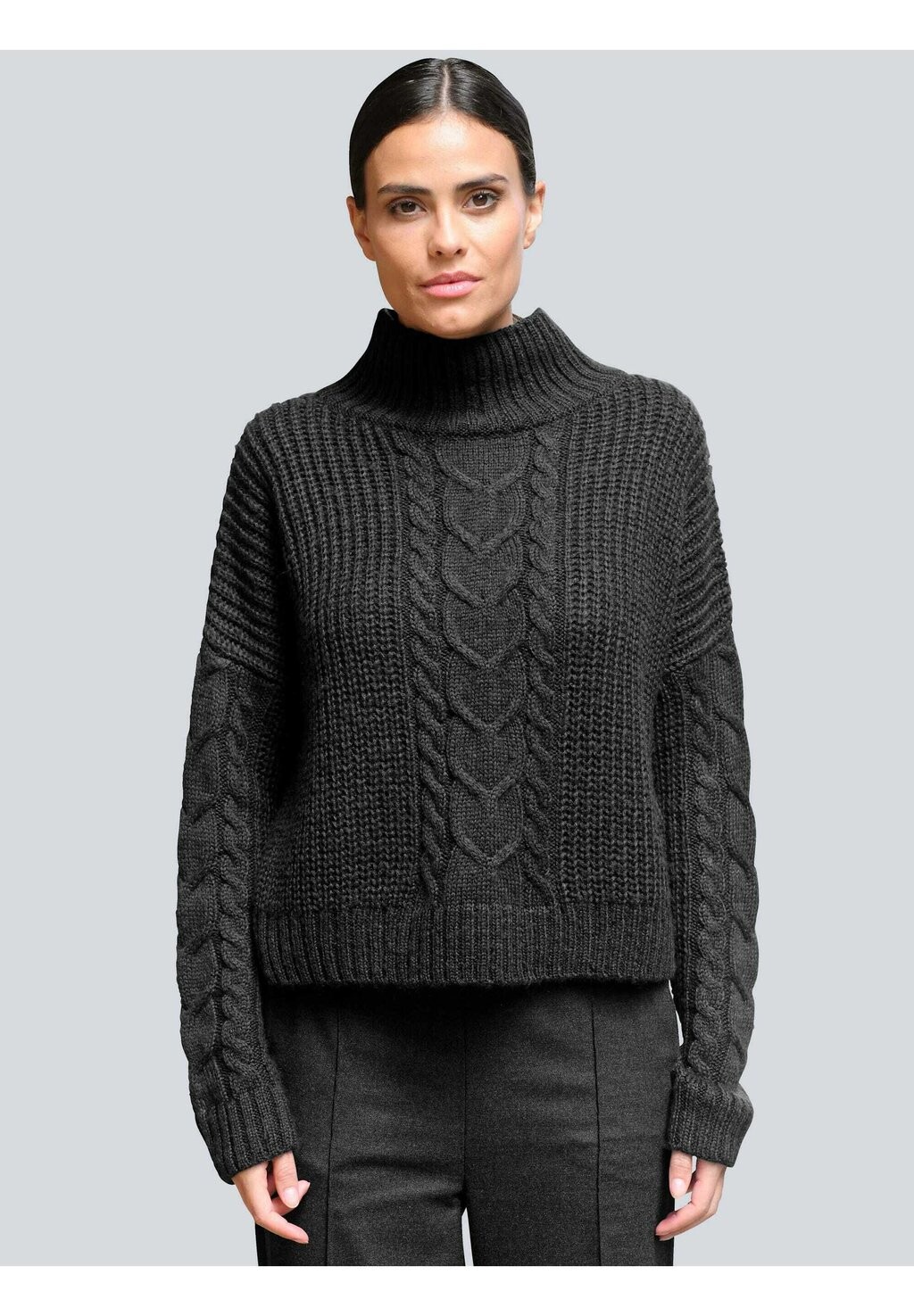 

Джемпер Alba Moda, антрацит