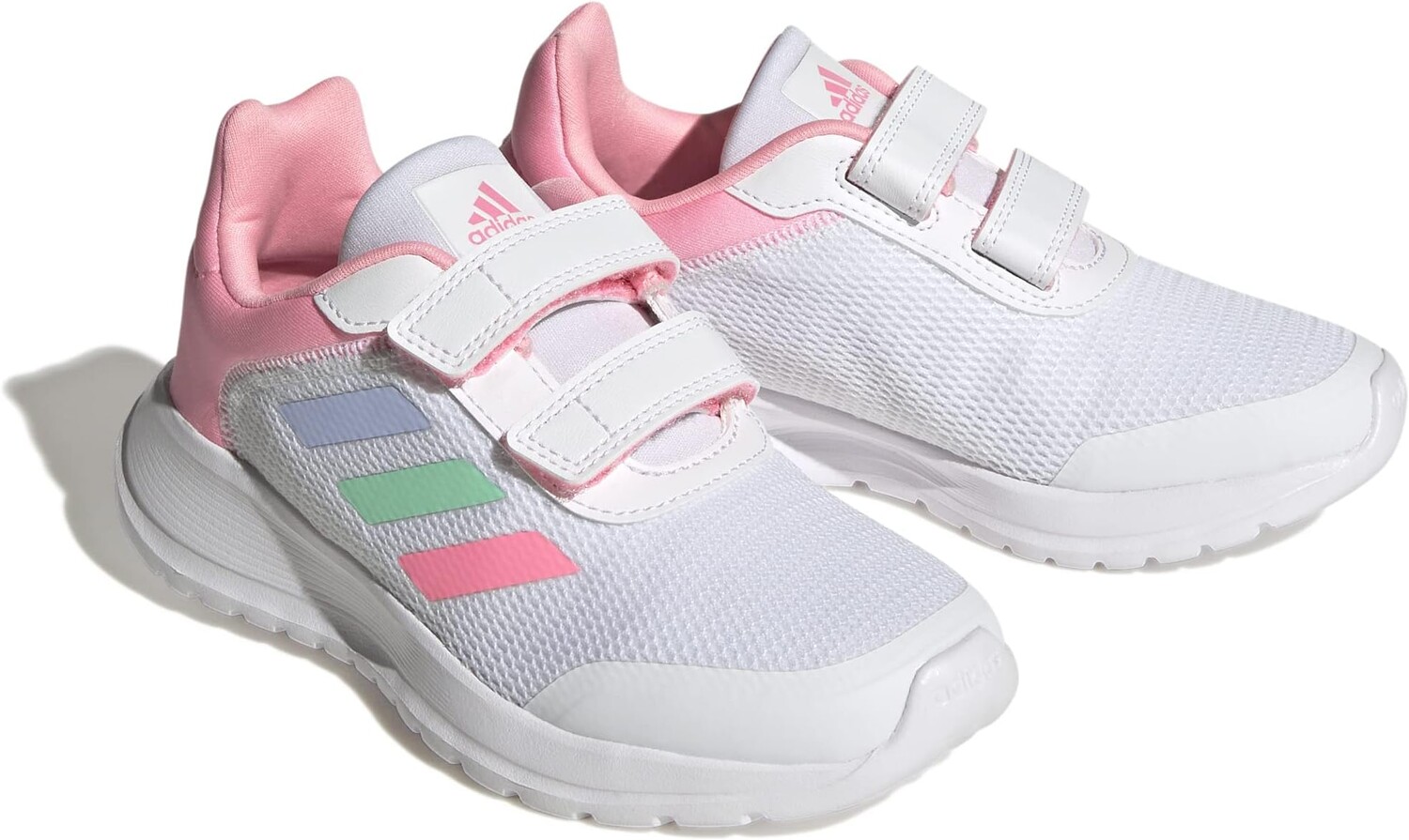 

Кроссовки Tensaur Run adidas, цвет White/Blue Dawn/Beam Pink 1