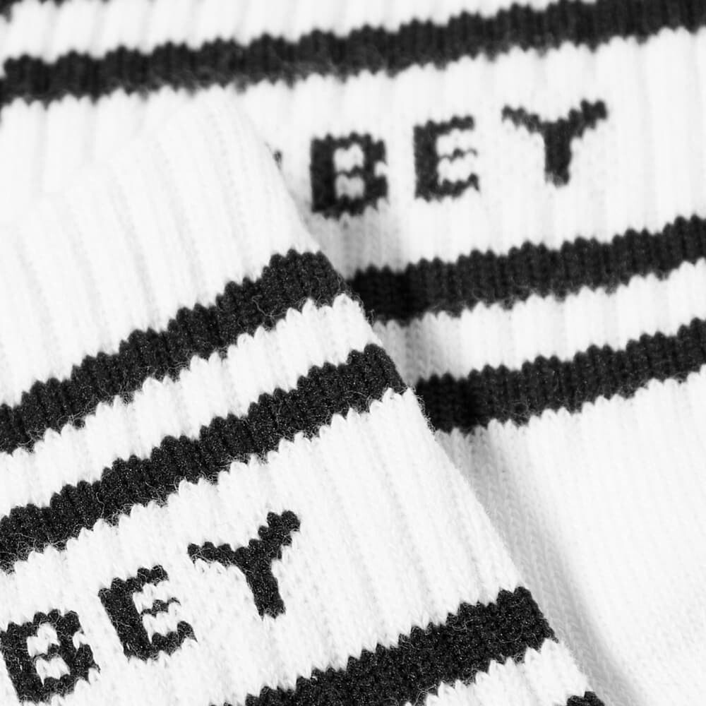 

Спортивные носки Obey, белый/черный