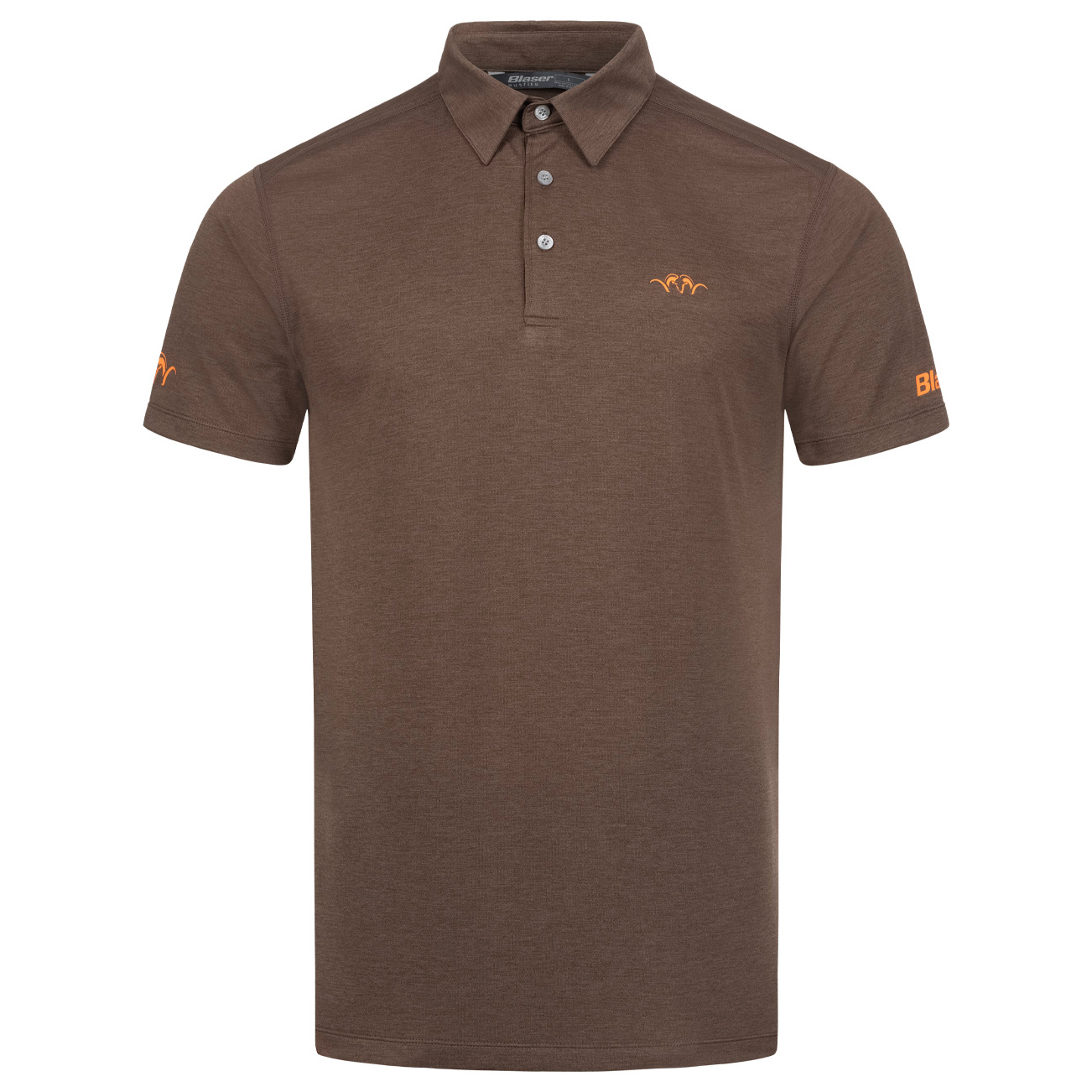 Рубашка поло Blaser Outfits Competition Polo Shirt 23, цвет Dark Brown 1