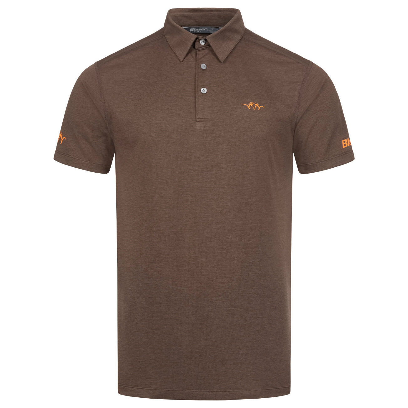 Рубашка поло Blaser Outfits Competition Polo Shirt 23, цвет Dark Brown 1