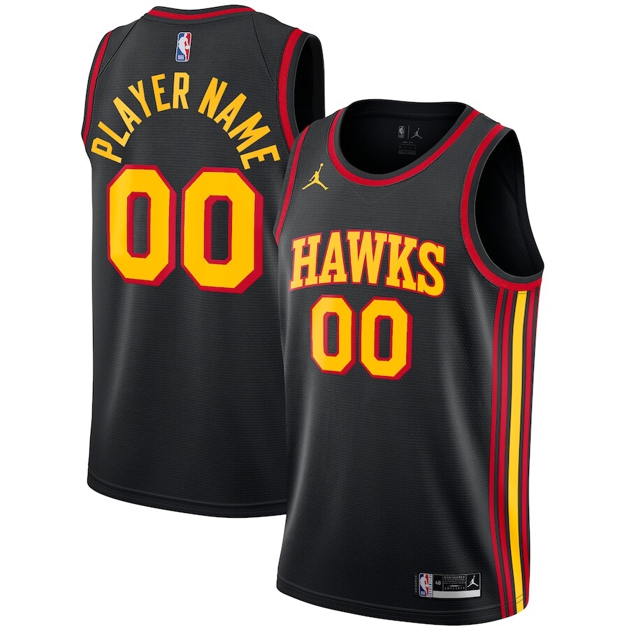 

Джерси Jordan Brand Atlanta Hawks, черный
