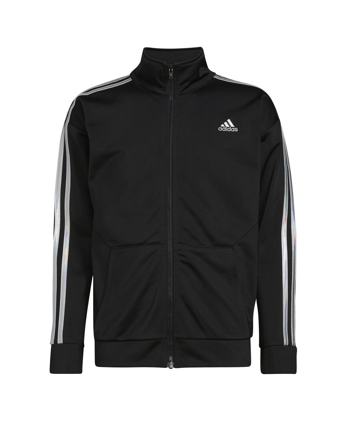 

Трикотажная куртка Essential с молнией во всю длину для больших девочек adidas