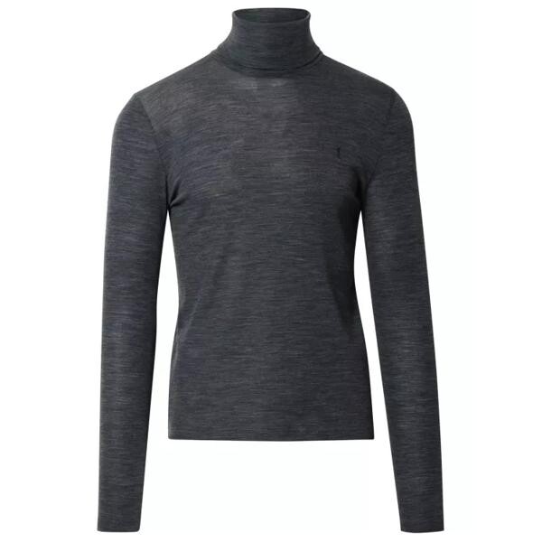 

Футболка wool turtleneck sweater Saint Laurent, серый