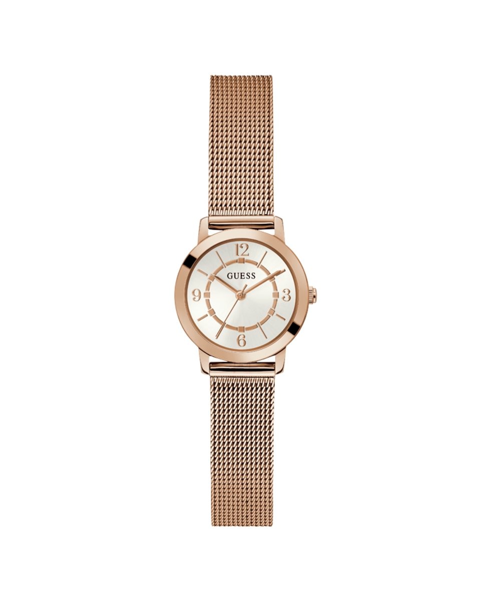 Женские часы Melody GW0666L3 из стали с ремешком из розового золота Guess, золотой цена и фото