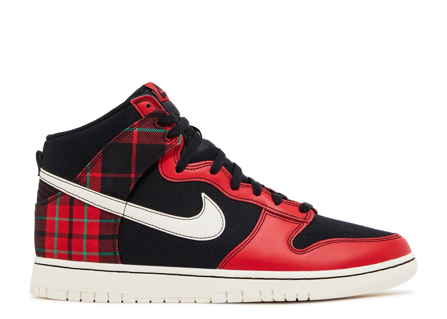 

Кроссовки Nike Dunk High Se 'Tartan Plaid', черный