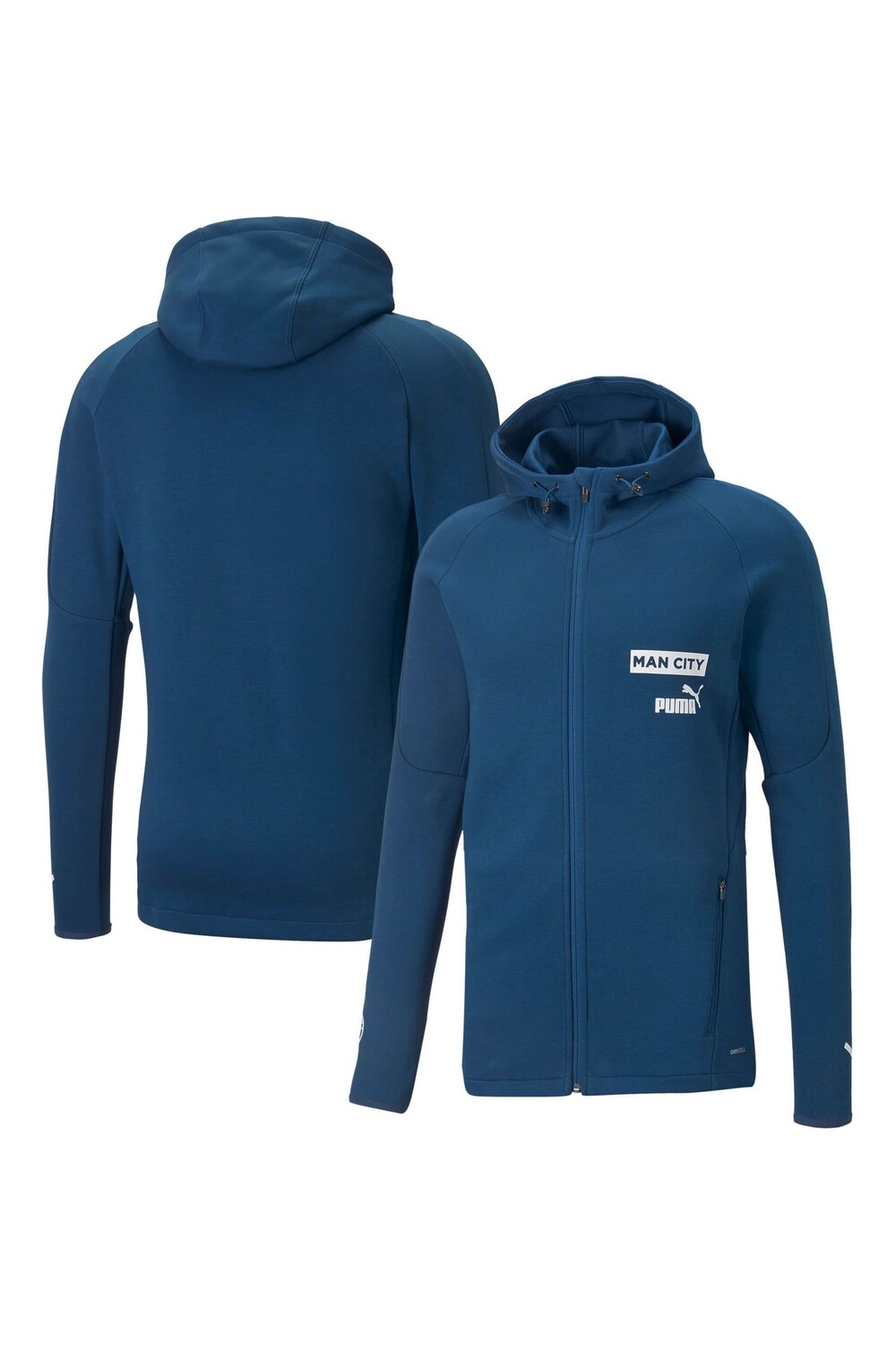 

Повседневная куртка Manchester City с капюшоном Puma, синий