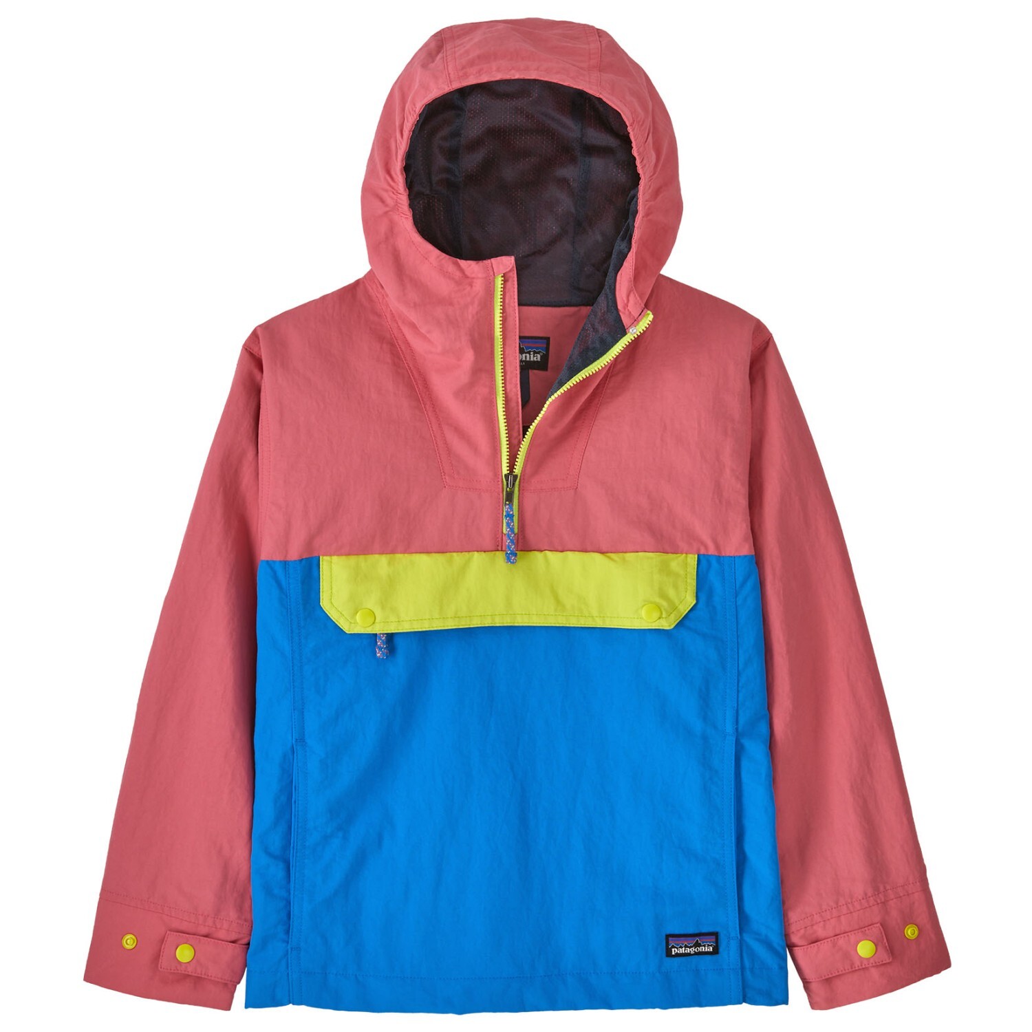 Повседневная куртка Patagonia Boy's Isthmus Anorak, цвет Vessel Blue куртка hardshell isthmus anorak patagonia цвет subtidal blue