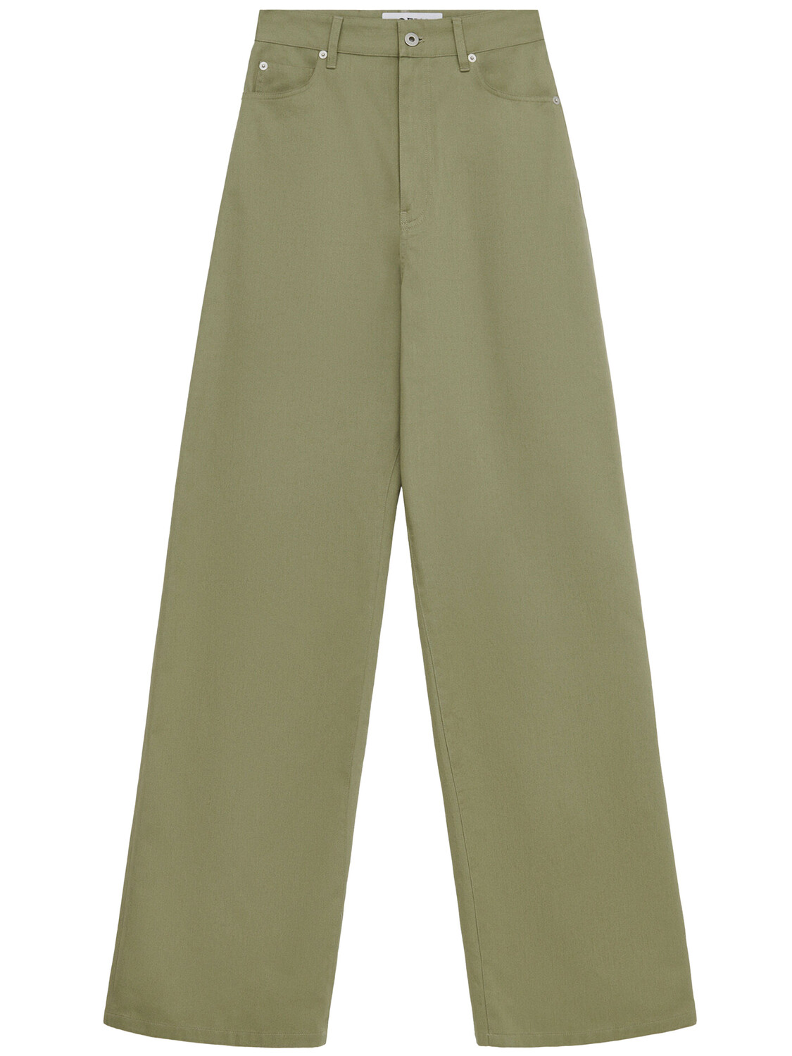

Брюки Loewe Cotton drill, зеленый
