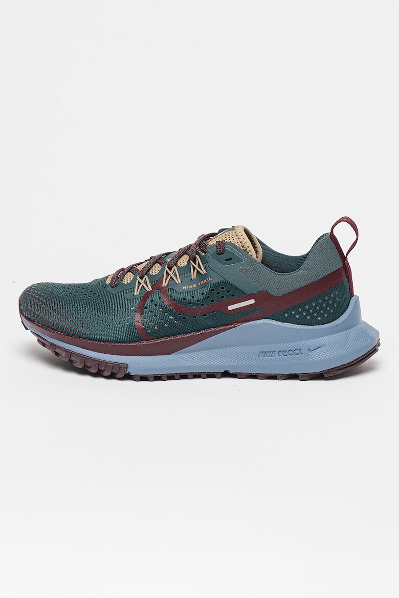 

Кроссовки React Pegasus Trail 4 с перфорацией Nike, зеленый