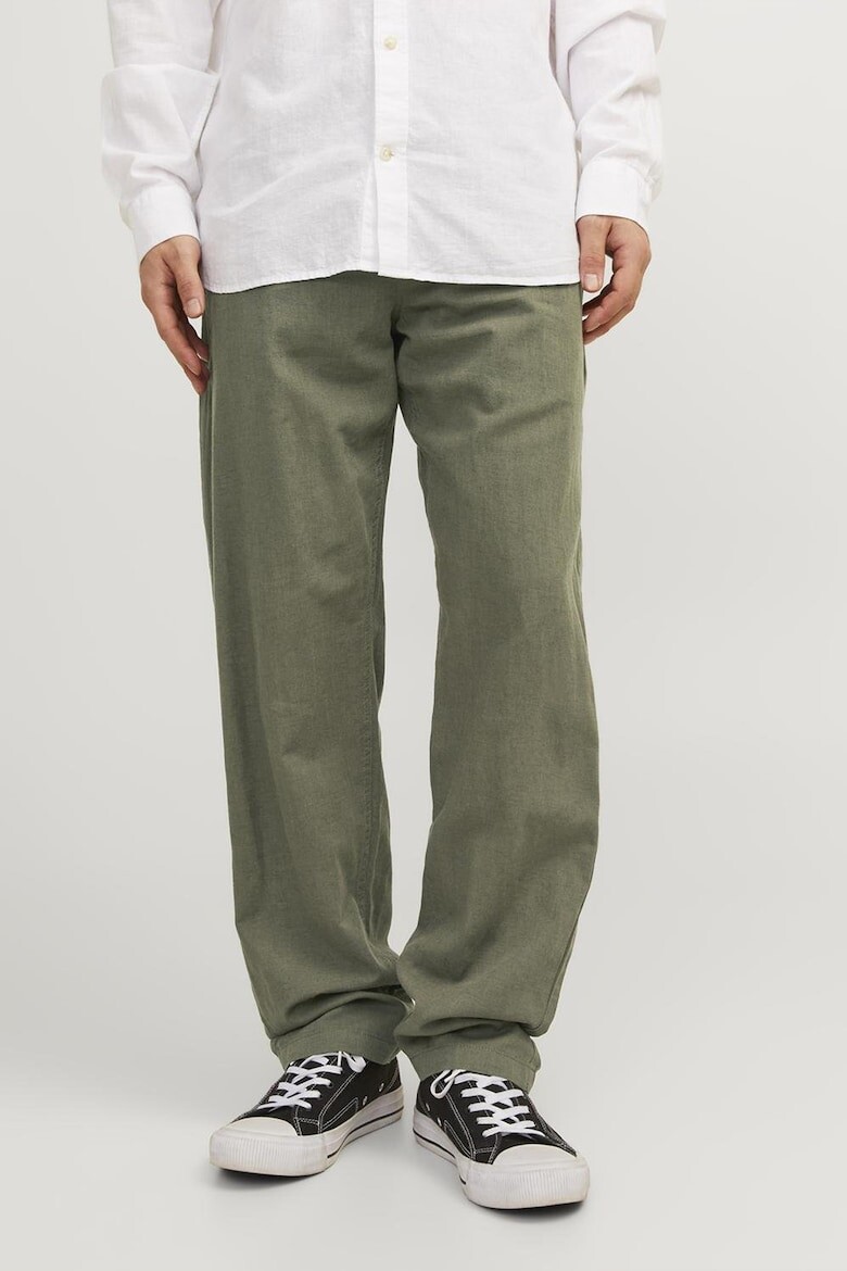 

Брюки с боковыми карманами Jack & Jones, хаки