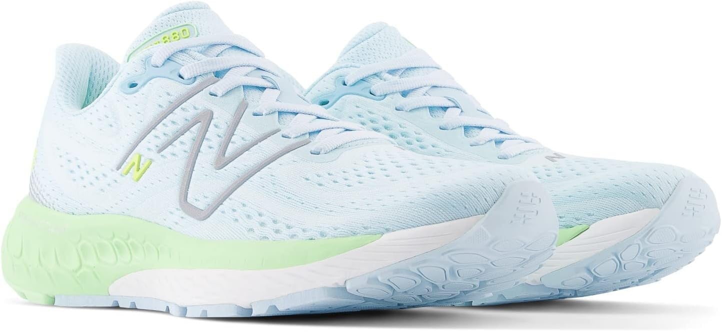 

Кроссовки Fresh Foam X 880v13 New Balance, цвет Blue/Green Aura, Синий