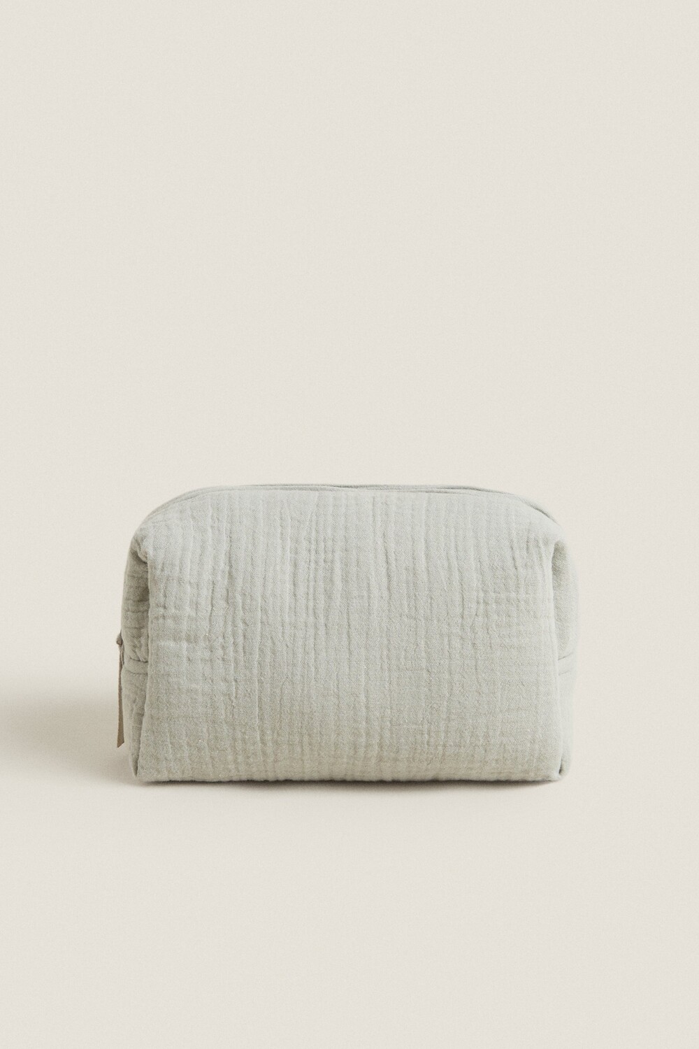 

Туалетная сумка clover из хлопка Zara, серый