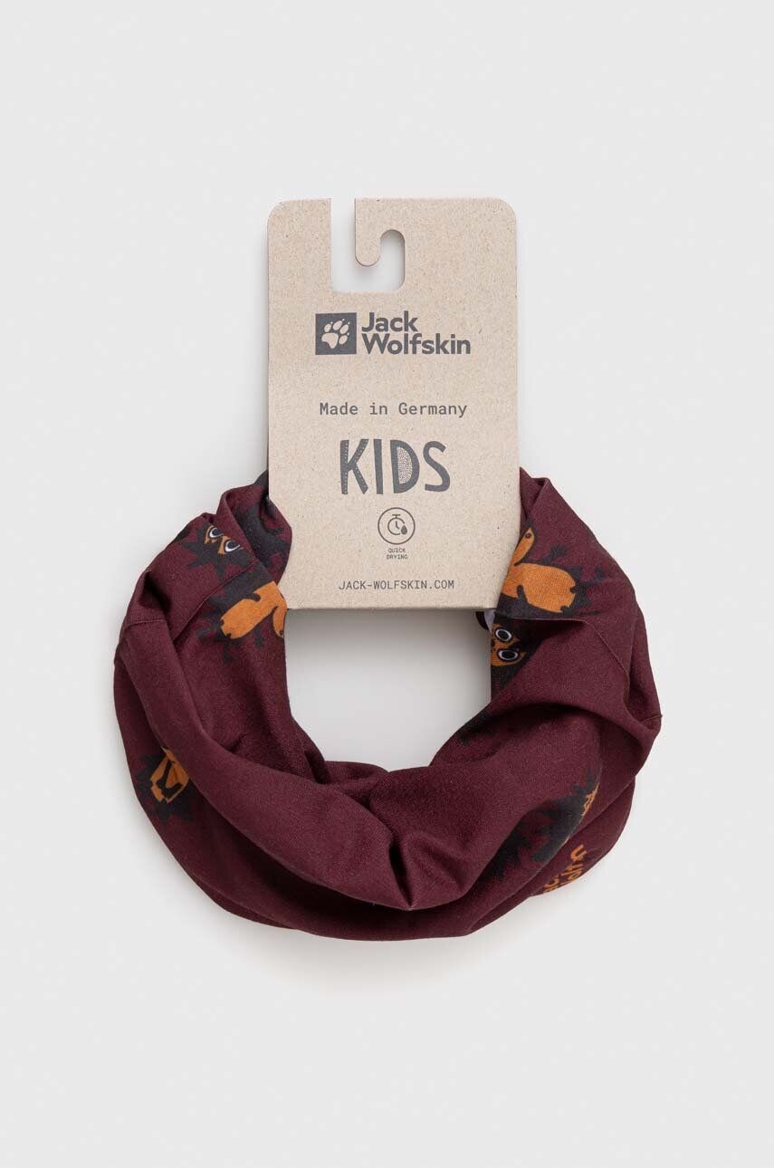

Шарф для мальчиков Jack Wolfskin, гранатовый