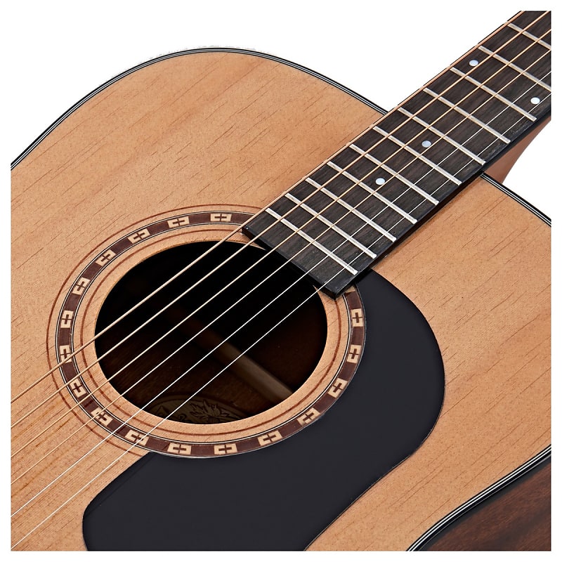 цена Акустическая гитара Washburn AD5CEPACK-A-U Apprentice Acoustic Guitar Natural