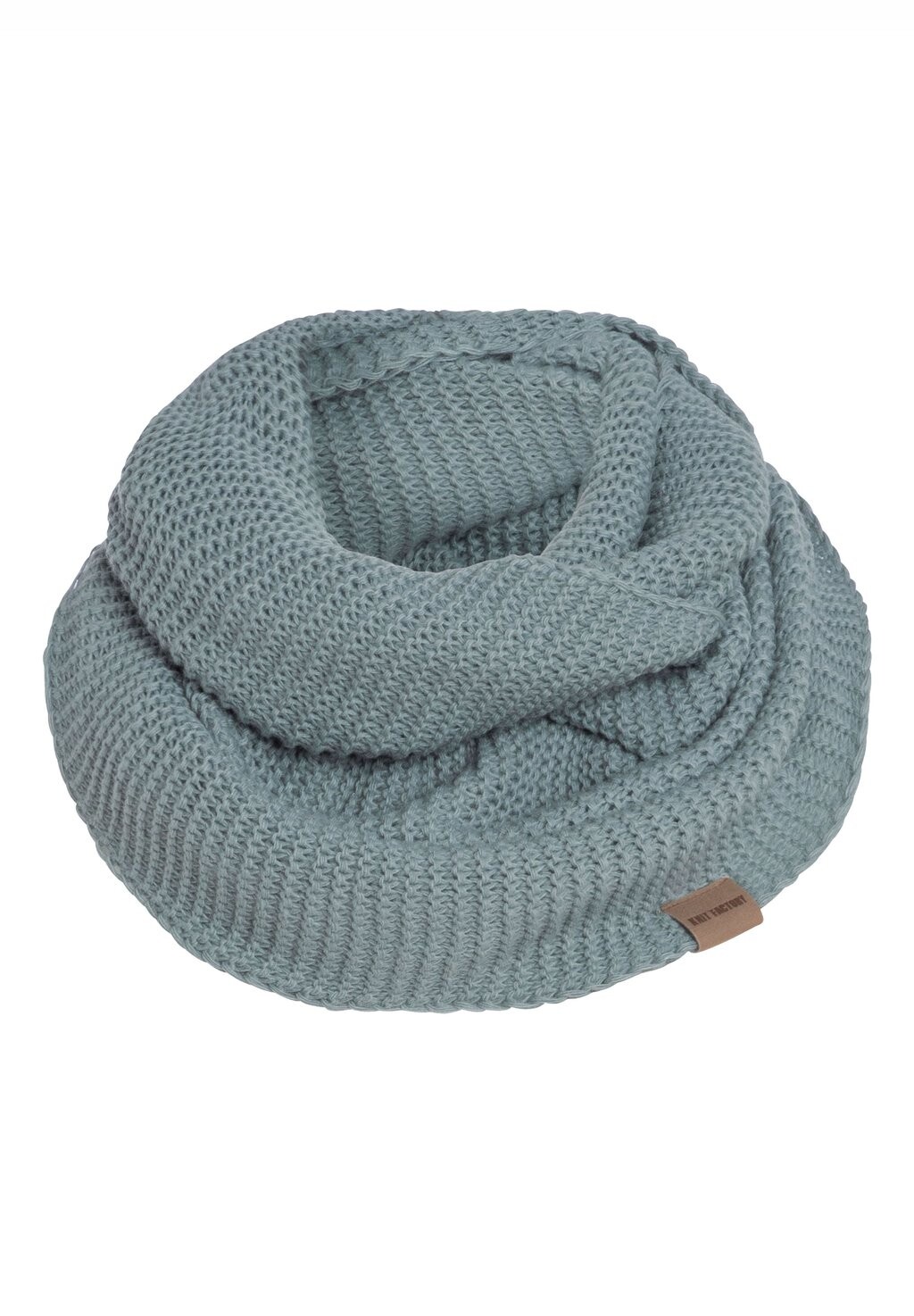 

Снуд JAMIE Knit Factory, цвет stone green