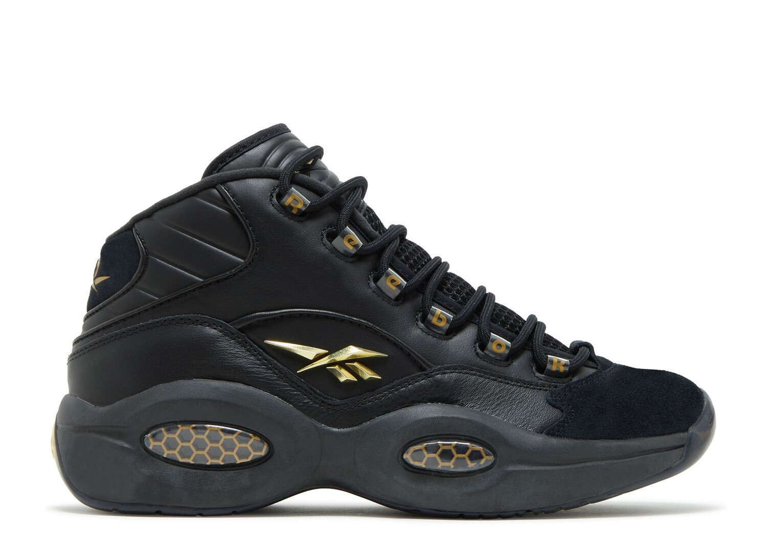 

Кроссовки Reebok Question Mid 'Lux', черный