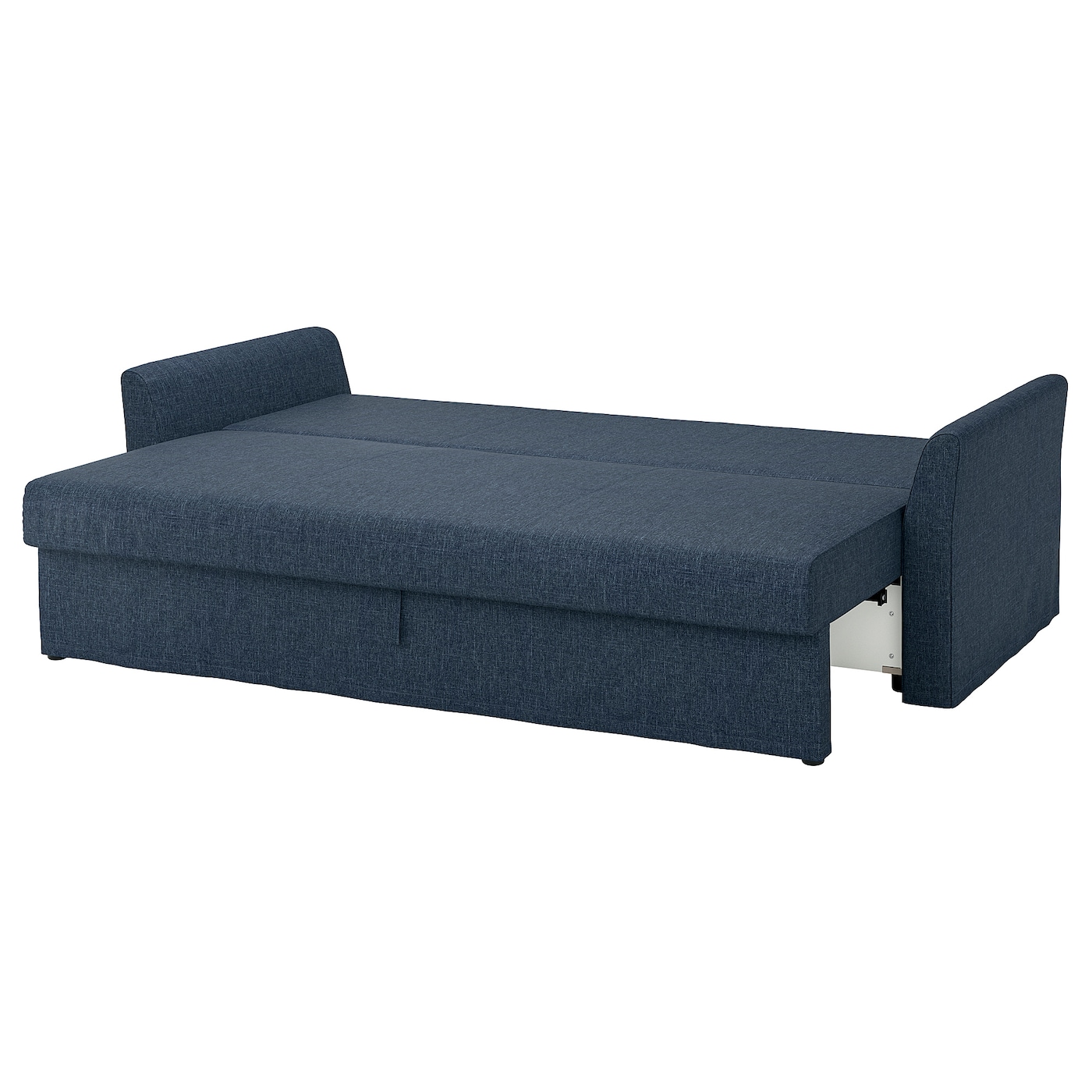 ХОЛЬМСУНД 3-х раскладной диван-кровать, Киланда темно-синий HOLMSUND IKEA съемный и моющийся ленивый диван татами складной одинарный диван кровать спинка стул для балкона эркера складная подушка диван стул