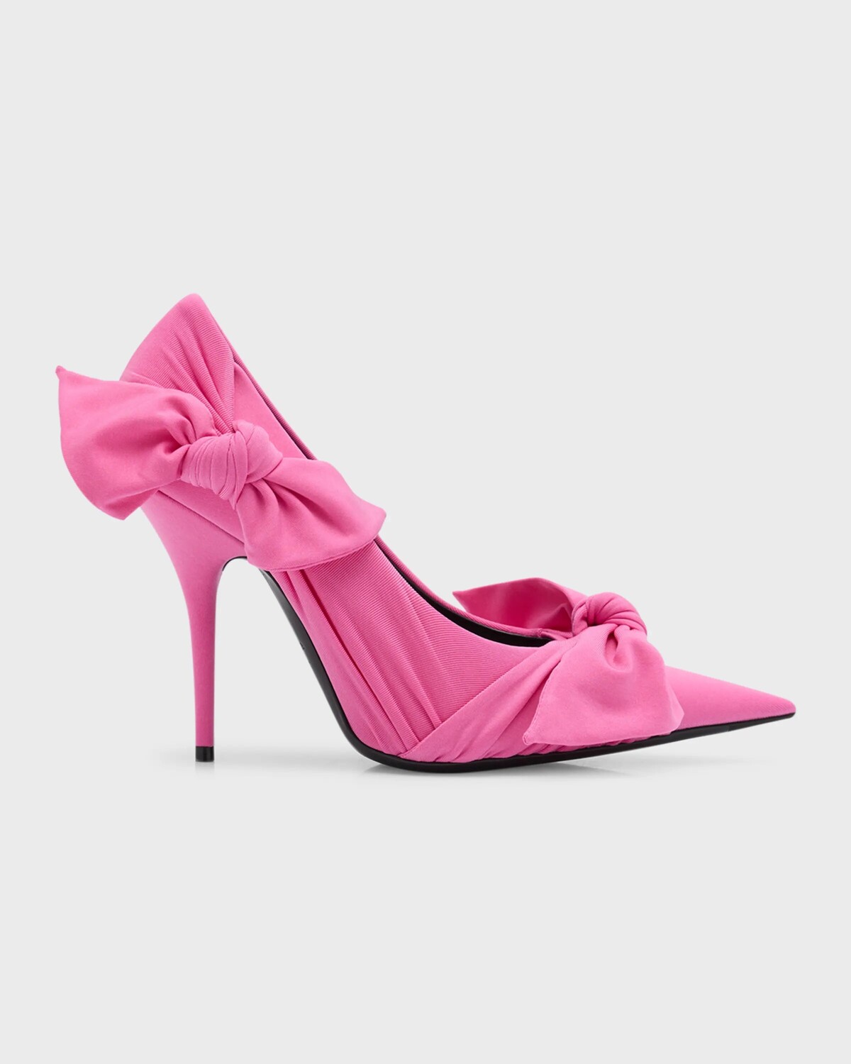

Туфли-лодочки Knife Knot 110 мм Balenciaga, цвет Bright Pink