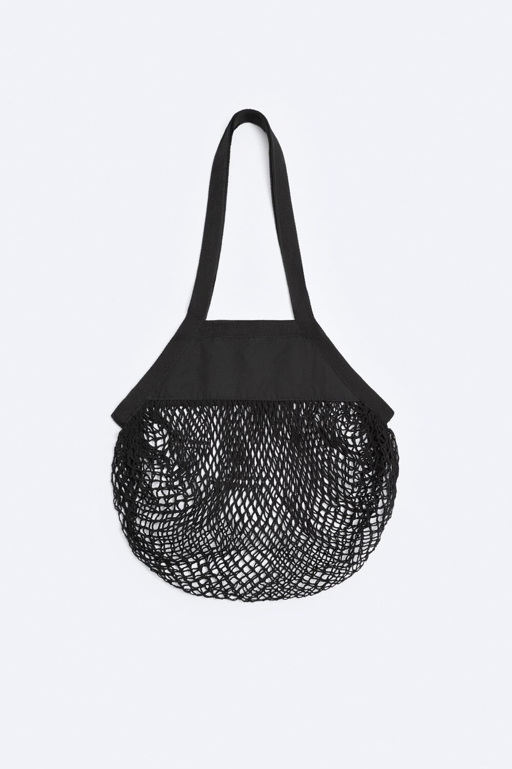 

Сетчатая сумка ZARA, черный